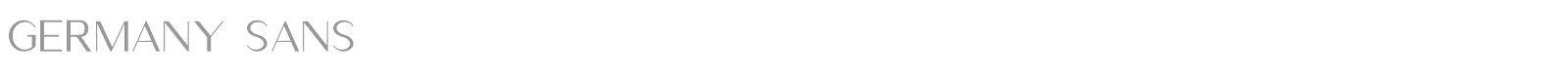 Germany Sans font preview